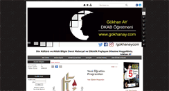 Desktop Screenshot of gokhanay.com