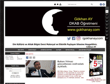 Tablet Screenshot of gokhanay.com